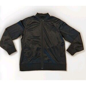 Sean John Track Jacket Mens XXL Black Full Zip Sweatshirt Pockets